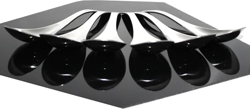 Miniatura 3 de Juego de 6 cucharas de sopa de acero inoxidable de 6 a 6.5 x 1.8 pulgadas con aspecto moderno, excelente forma (6)