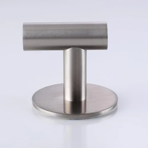 Miniatura 4 de Zuvky Ganchos autoadhesivos de acero inoxidable 304 resistentes sin clavos para baños, cocina, sala de estar, garaje, hotel, toallero, paquete de 2