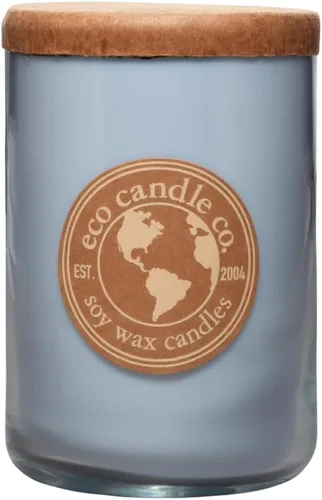 Miniatura 31 de Eco Candle Co. Vela Reciclada, Gardenia y Guayaba, 6 oz. – Aromas de Gardenia, Jazmín, Guayaba y Verdes Tropicales – 100% Cera de Soja, Sin Plomo