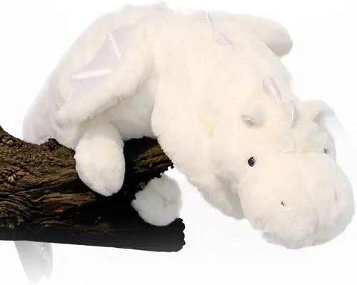 Miniatura 13 de YOUBLEK Animales de peluche con peso de 27.5 pulgadas, 2 libras, lindo dragón de peluche, juguete de dinosaurio con peso para niños y adultos