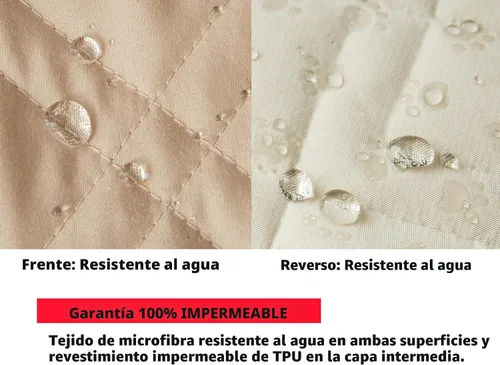 Miniatura 3 de Ameritex - Funda impermeable y antideslizante para sillón reclinable; cubierta de silla para perros; protector de muebles ideal para mascotas