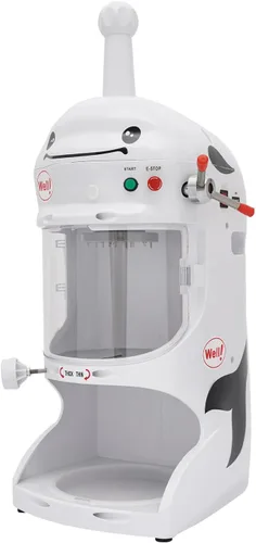 Máquina de hielo afeitado,Máquina de afeitar eléctrica comercial de hielo de 110 V 350 W, máquina de hacer cono de nieve para uso comercial y
