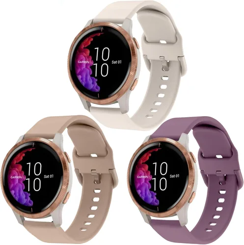Miniatura 9 de ViCRiOR Correas de 0.78 pulgadas compatibles con Garmin Vivoactive 6 / Vivoactive 5 / Vivoactive 3/Venu Sq/Venu Smart Watch, correa de repuesto