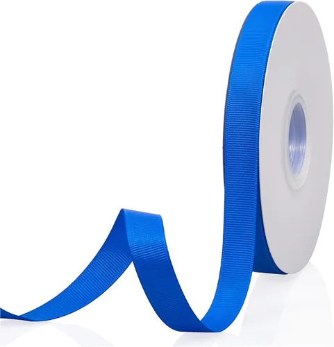 Miniatura 108 de Cinta de grogrén de doble cara de color liso azul bebé de 1-1/2 pulgadas x 50 yardas para envolver regalos, bodas, fiestas, manualidades, lazos