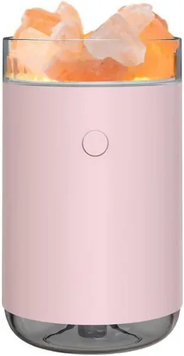 Miniatura 7 de Humidificador de aromaterapia de cristal portátil USB Aroma Difusor de aceite esencial Humidificador de aire con lámpara de atmósfera Hogar (azul)