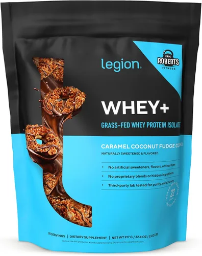 Miniatura 31 de LEGION Whey+ Proteína de Suero Aislado de Vacas Alimentadas con Pasto - Polvo de Proteína de Suero Aislado Bajo en Calorías, Sin OMG, Sin Azúcar