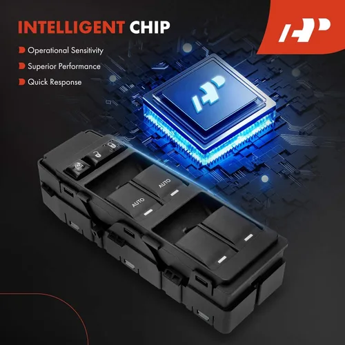 Miniatura 6 de A-Premium Master - Interruptor de ventana eléctrico compatible con vehículos Chrysler, Dodge y Jeep, 200, 300, Aspen, Sebring, Avenger, Durango