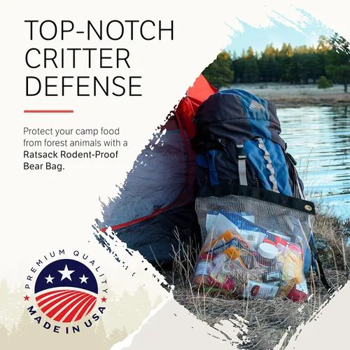 Miniatura 6 de Ratsack - Bolsa para provisiones a prueba de roedores, para viajes de campo (acampada, caza, senderismo, pesca, kayak, preparación)