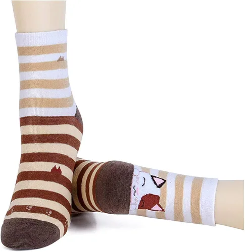 Miniatura 3 de DOBIKULU Calcetines de animales lindos para mujer calcetines de perro y gato novedosos calcetines divertidos regalos de animales para mujeres