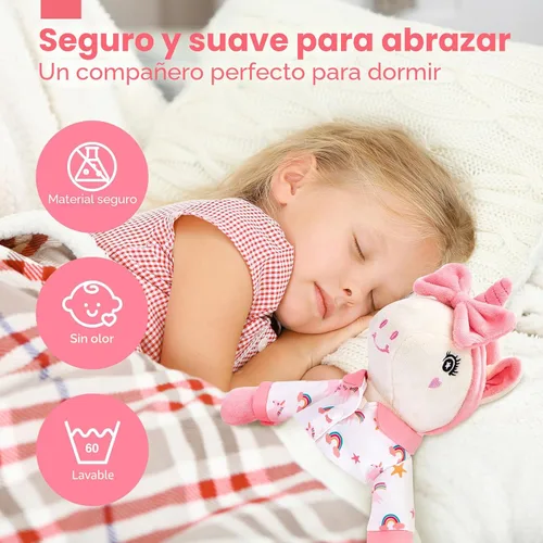 Miniatura 6 de Juguetes de unicornios para niñas de 4 a 6 años, muñeca de bailarina, juguetes de peluche para niñas de 4 a 5 años, muñeca de ballet con bolsa