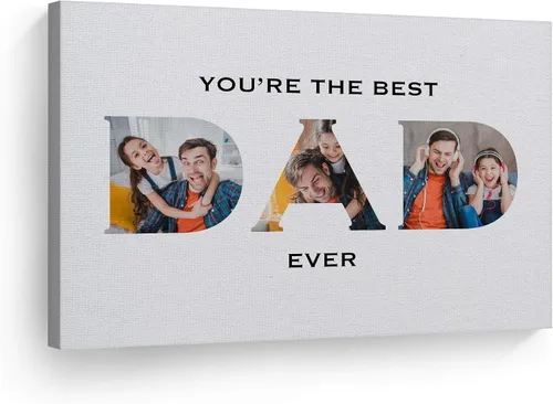 Miniatura 49 de Smile Art Design Impresión en lienzo personalizada: arte de pared con fotos personalizadas, hecho a pedido en Estados Unidos, lienzo premium