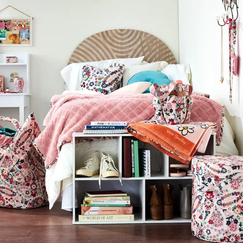 Miniatura 2 de Vera Bradley Almohada decorativa para mujer con inserto hipoalergénico extraíble, Encaje Java