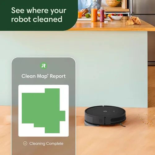 Miniatura 9 de iRobot Roomba Robot Aspiradora y Trapeador Combo (Y0140) - Aspiradoras y trapeadores, fácil de usar, succión de levantamiento de potencia, pisos