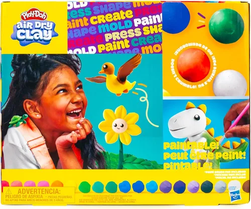 Miniatura 10 de Play-Doh Paquete variado de arcilla seca al aire, arcilla perfumada seca al aire para niños, arcilla de modelado para niños, regalo de artes