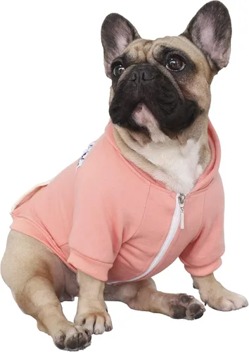 Miniatura 16 de iChoue - Disfraces para perros, I am a French Bulldog, suéteres divertidos, abrigos de invierno, sudaderas con capucha, Frenchie Pitbull Corgi, Pug