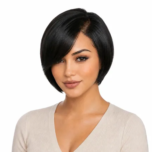 Miniatura 23 de Peluca de cabello humano rizado profundo de 12 pulgadas para mujer, peluca de encaje frontal sin pegamento, cabello Remy brasileño rizado Jerry