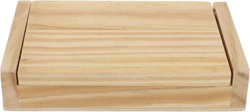 Miniatura 3 de WE Games Mini juego de madera para cerrar la caja, 5.5 pulgadas, 9 números abatibles, tamaño de viaje, juegos de viaje, regalos de cumpleaños