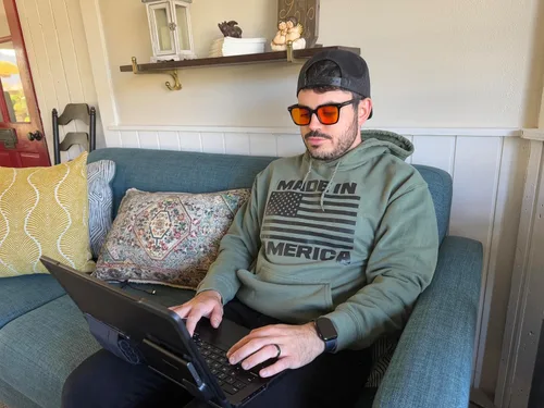 Miniatura 8 de 99.9% Blue Light Blocking Glasses, AR Coating, Computer Screens Gaming for Men Women, Stop Eyestrain, Better Sleep