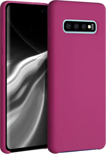 Miniatura 159 de kwmobile Funda compatible con Samsung Galaxy S22 - Funda de silicona TPU con acabado suave - Blue Reef