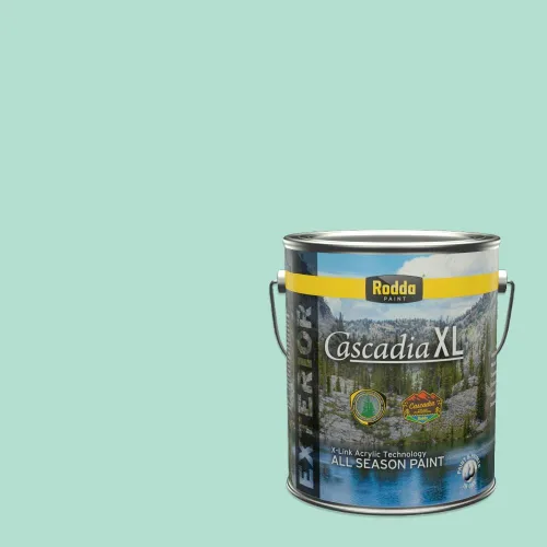 Miniatura 84 de Rodda Paint CASCADIA XL - Pintura e imprimación satinada para exteriores en uno, cuarto de galón, azul Madonna