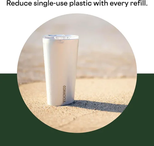 Miniatura 5 de Corkcicle - Taza de viaje, acero inoxidable con aislamiento Camuflaje del bosque