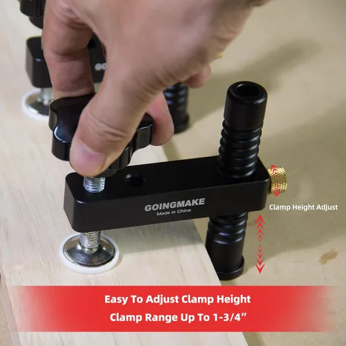 Miniatura 2 de GOINGMAKE Abrazadera de banco para perro, abrazaderas de agujero de perro de banco de 3/4 pulgadas para herramientas de carpintería, abrazaderas