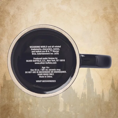 Miniatura 8 de Silver Buffalo Harry Potter Wand Reveal Heat Reveal - Taza de cerámica, 20 onzas Varita de Harry Potter
