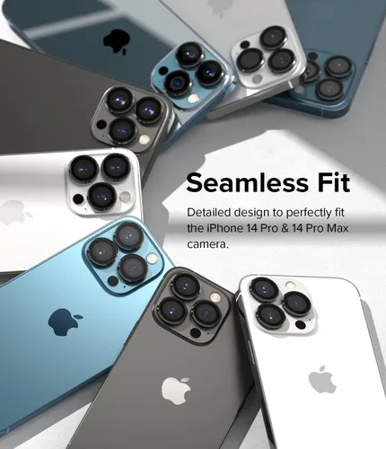 Miniatura 5 de Ringke Marco de lente de cámara compatible con iPhone 14 Pro Max protector de lente de cámara y protector de lente de cámara iPhone 14 Pro