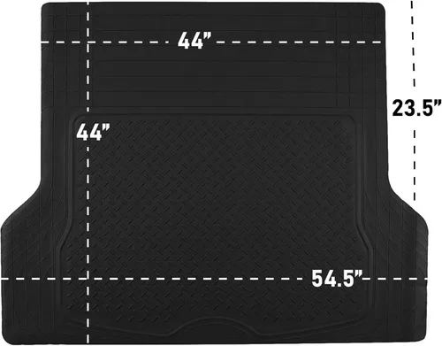 Miniatura 4 de FH Group ClimaProof Alfombrilla Universal para Carga – Para Todo Clima, Alfombrilla de Maletero Recortable (54.5" An x 44" Pr) – Se Adapta a la Negro