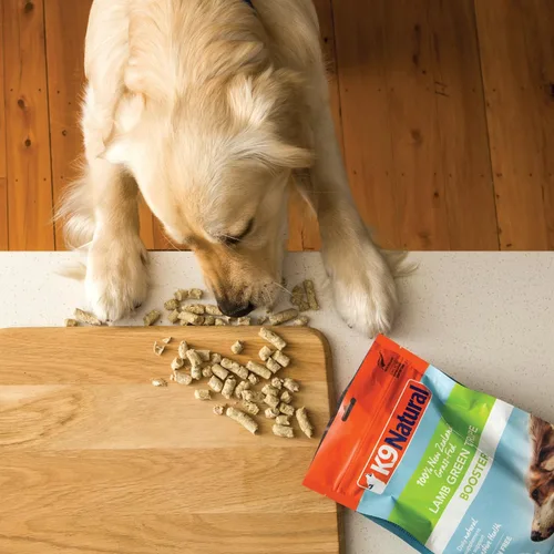 Miniatura 2 de K9 Natural Suplemento alimenticio liofilizado para perros sin granos, tripa verde de cordero, 7 onzas