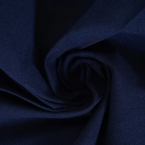 Miniatura 8 de Blue Needles - Juego de 12 servilletas de tela sólidas azul marino 100% algodón, servilletas de cena de 45 x 45 centímetros - Suave, reutilizable