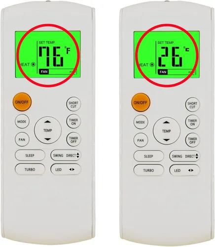 Miniatura 5 de Mando a distancia de repuesto para aire acondicionado Midea MRCOOL FRIMEC Klimaire RG57B1/BGE RG57B2/BGE RG57B/BGE RG57/BGE RG57A6/BGEF RG57A7/BGEF