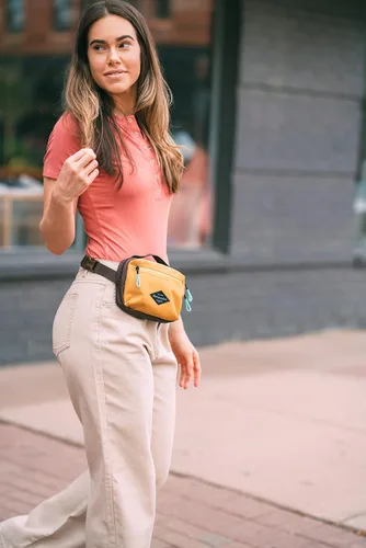 Miniatura 3 de Sherpani Hyk - Bolsa de cinturón ligera, cangurera de viaje, bolsa cruzada para mujer, protección RFID, Esfera solar., Hyk