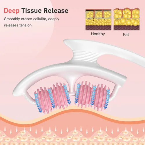 Miniatura 5 de MAIBO - Removedor de celulitis para piernas, rodillo de celulitis, herramienta de masaje de drenaje linfático, rodillo muscular de piernas