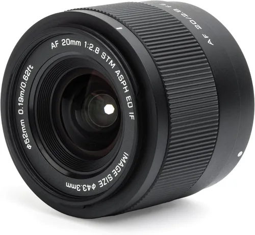 Miniatura 2 de Viltrox AF 20mm F2.8 Lente de formato completo para Sony E-Mount, motor de enfoque STM de ángulo ultra gran angular para cámara Sony a7 a7II a7III