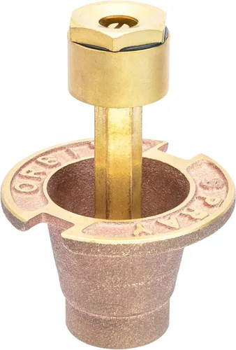 Miniatura 3 de Orbit 54070 - Paquete de 3 aspersor de latón con boquilla rociadora de patrón completo