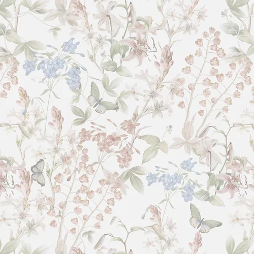 Miniatura 15 de Dimoon Papel tapiz de 78.7 x 17.3 pulgadas, papel de contacto para despegar y pegar, papel tapiz bohemio beige, marrón, floral, extraíble