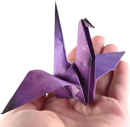 Miniatura 5 de Kit de papel de origami, 100 hojas de 2.47 oz/m², 6 pulgadas, cuadrados, de doble cara, 100 colores sólidos vívidos para manualidades a mano, papel