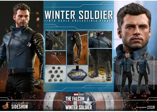 Miniatura 5 de Hot Toys Marvel The Falcon and The Winter Soldier Television Masterpiece Series The Winter Soldier Figura coleccionable a escala 1/6