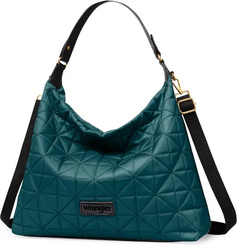 Wrangler - Bolsos y bolsos de mano acolchados para mujer, bolsos cruzados de hombro