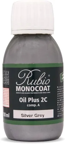 Miniatura 40 de Rubio Monocoat Muestra de Acabado de Aceite para Madera - Puro Aceite Plus Parte A Aceite de Linaza de Secado Rápido y Ecológico para Uso Pure