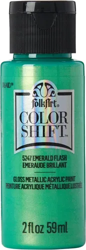 Miniatura 33 de FolkArt Pintura de cambio de color, 2 onzas, Plum Flash 2 Fl Oz Flash de ciruela