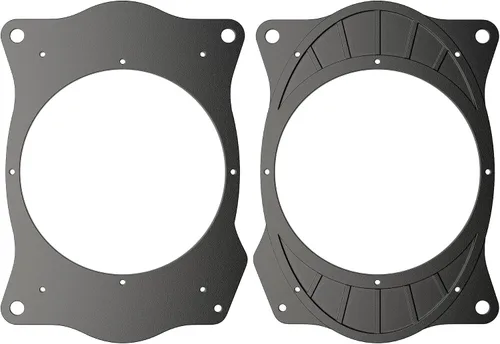 NuIth Cubierta trasera de 6 x 9 a 6.5 pulgadas adaptador de altavoz anillos espaciadores para Toyota 02-11 Camry/03-13 Corolla /07-15 Yaris/04-09