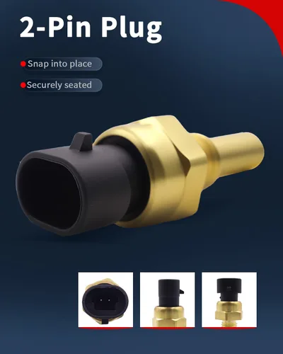 Miniatura 4 de VEHICODE Sensor de temperatura del refrigerante del motor, sensor de temperatura del agua ECT compatible con Chevrolet Chevy Silverado Suburban