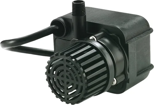 Little Giant PE-1F-PW Bomba sumergible de fuente de accionamiento directo de 115 voltios, 1125 HP, 170 GPH con cable de 15 pies, color negro, 566608