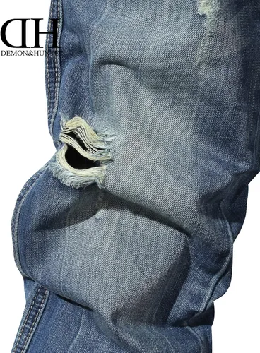 Miniatura 4 de DemonHunter 808B Series - Jeans ajustados para hombre