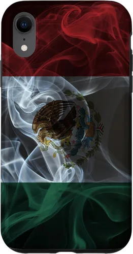 Miniatura 24 de iPhone 11 Smoky Mexico Flag - Funda de orgullo mexicano estilo humo
