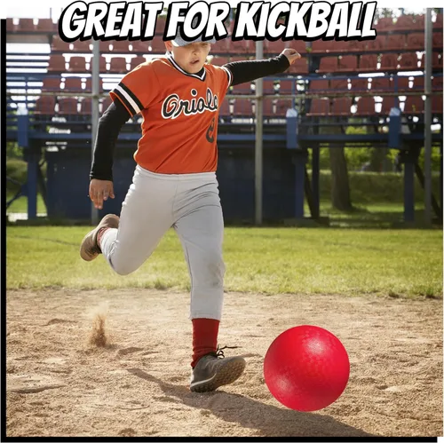 Miniatura 8 de Pelotas inflables de goma de 10 pulgadas para el patio de recreo, para interiores y exteriores, para adultos y niños, pelotas de dodgball