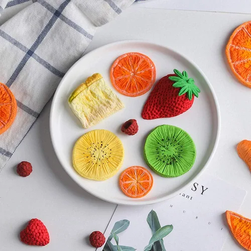 Miniatura 7 de Molde de fondant de silicona para frutas de tamaño completo, fresa, limón, kiwi, fruta, mandarina, arándano, frambuesa, durian, silicona, chocolate