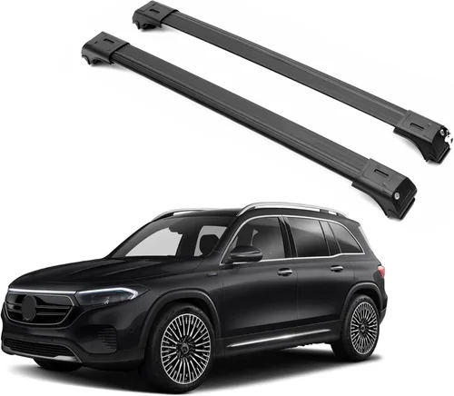 Miniatura 15 de ERKUL – Barras transversales portaequipajes para Mercedes Benz GLA 2021-2026 Barras transversales de aluminio con bloqueo antirrobo para techo